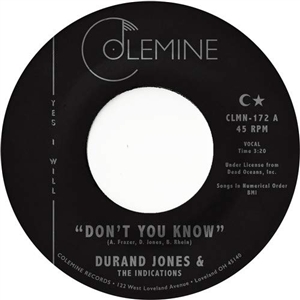 JONES, DURAND & THE INDICATIONS - DON'T YOU KNOW 131229