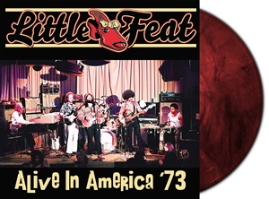 LITTLE FEAT - ALIVE IN AMERICA (RED MARBLE VINYL 161490