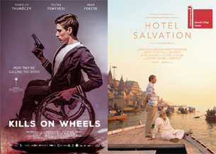 Zwei preisgekrönte Filme KILLS ON WHEELS und HOTEL SALVATION!!!