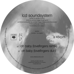 LCD SOUNDSYSTEM - OH BABY (LOVEFINGERS REMIXES) 129495