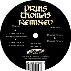 PRINS THOMAS - GERD JANSON REMIXES 137339