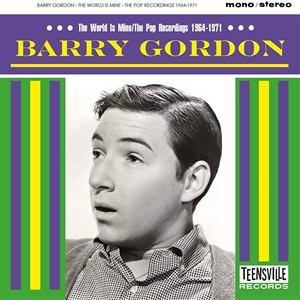 GORDON, BARRY - THE WORLD IS MINE (THE POP RECORDINGS 1964-1971) 137629
