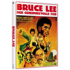 LIMITED MEDIABOOK - BRUCE LEE - DER GEHEIMNISVOLLE TOD - COVER A (BD+DVD) 146572