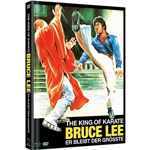 LIMITED MEDIABOOK - COVER B [BLU-RAY & DVD] - THE KING OF KARATE BRUCE LEE - ER BLEIBT DER GRÖSSTE 146724