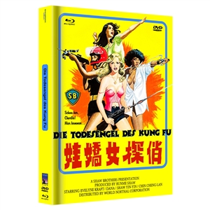 LIMITED MEDIABOOK - DIE TODESENGEL DES KUNG FU - COVER B [BLURAY & DVD] 147401