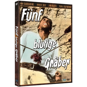 LIMITED MEDIABOOK - 5 BLUTIGE GRÄBER - COVER A [BLU-RAY & DVD] 148586