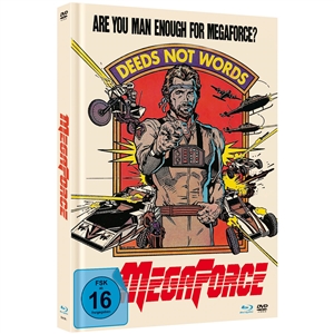 LIMITED MEDIABOOK - MEGAFORCE - COVER C [BLU-RAY & DVD] 150202