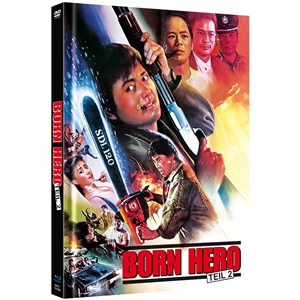 LIMITED MEDIABOOK - BORN HERO 2 [BLU-RAY & DVD] - COVER A 151942