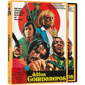 LIMITED DELUXE EDITION IM SCHUBER INKL. BOOKLET - ADIOS COMPANEROS [BLU-RAY & DVD] 152610