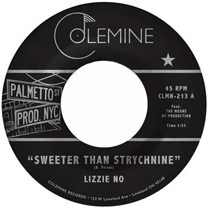 LIZZIE NO & BEN PIRANI - SWEETER THAN STRYCHNINE/STOP BOTHERING ME (RED VINYL) 154576