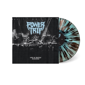 POWER TRIP - LIVE IN SEATTLE (BLUE AND BLACK SPLATTER) 159334