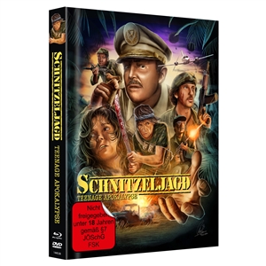 LIMITED MEDIABOOK BLU-RAY & DVD - SCHNITZELJAGD - TOY SOLDIERS - COVER C 160049