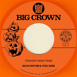 BACAO RHYTHM & STEEL BAND - STRANGER THINGS THEME / HALLOWEEN THEME -ORANGE VINYL- 160679