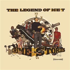 ICE-T - THE LEGEND OF ICE-T: CRIME STORIES (CLEAR RED SPLATTER 160861
