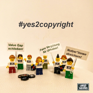 Unsere Künstler*innen verdienen Fairness. Cargo Records sagt #yes2copyright.